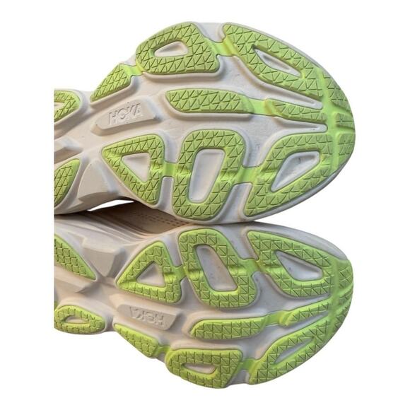 Hoka One One Bondi VIII Running Shoe Women size 8.5 Cream Vanilla - Picture 7 of 9